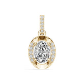 Sterling Silver Semi Mount Pendant Setting Oval OV 7X5mm Syzjewelry