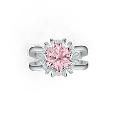 Sterling Silver Semi Mount Ring Setting Round RD 9.5x9.5mm DHJ