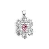 Sterling Silver Semi Mount Pendant Setting Oval OV 8X6mm OV 7X5mm DHJ