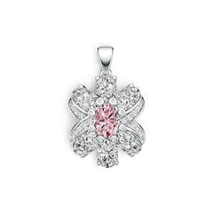 Sterling Silver Semi Mount Pendant Setting Oval OV 8X6mm OV 7X5mm DHJ