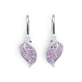 Sterling Silver Semi Mount Earrings Setting Round RD 1.3mm DHJ