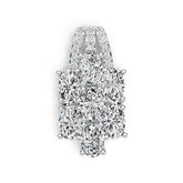 Sterling Silver Semi Mount Pendant Setting Oval OV 6X4mm DHJ