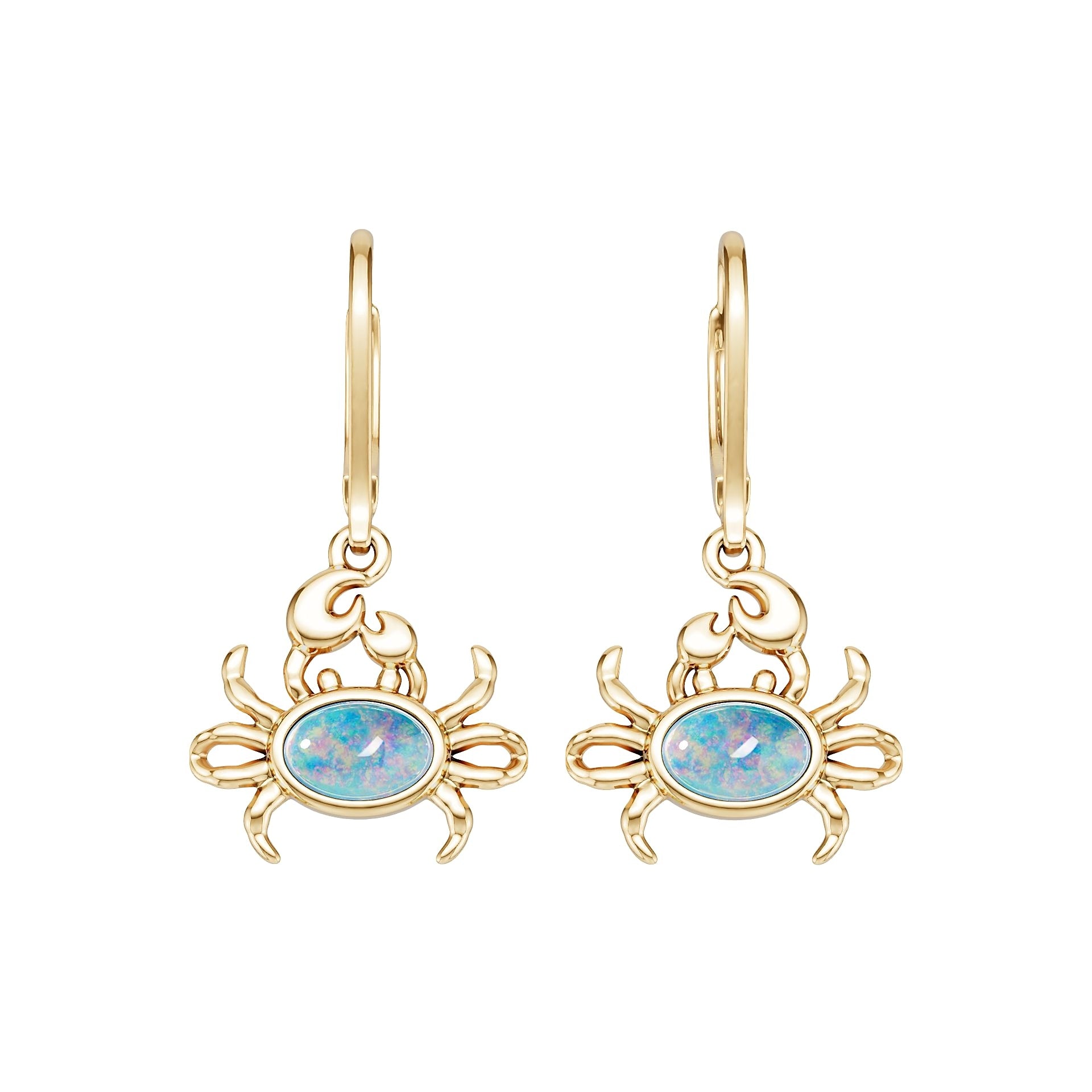 10K Gold Semi Mount Earrings Setting Round Ro 6x4mm Syz Jewelry
