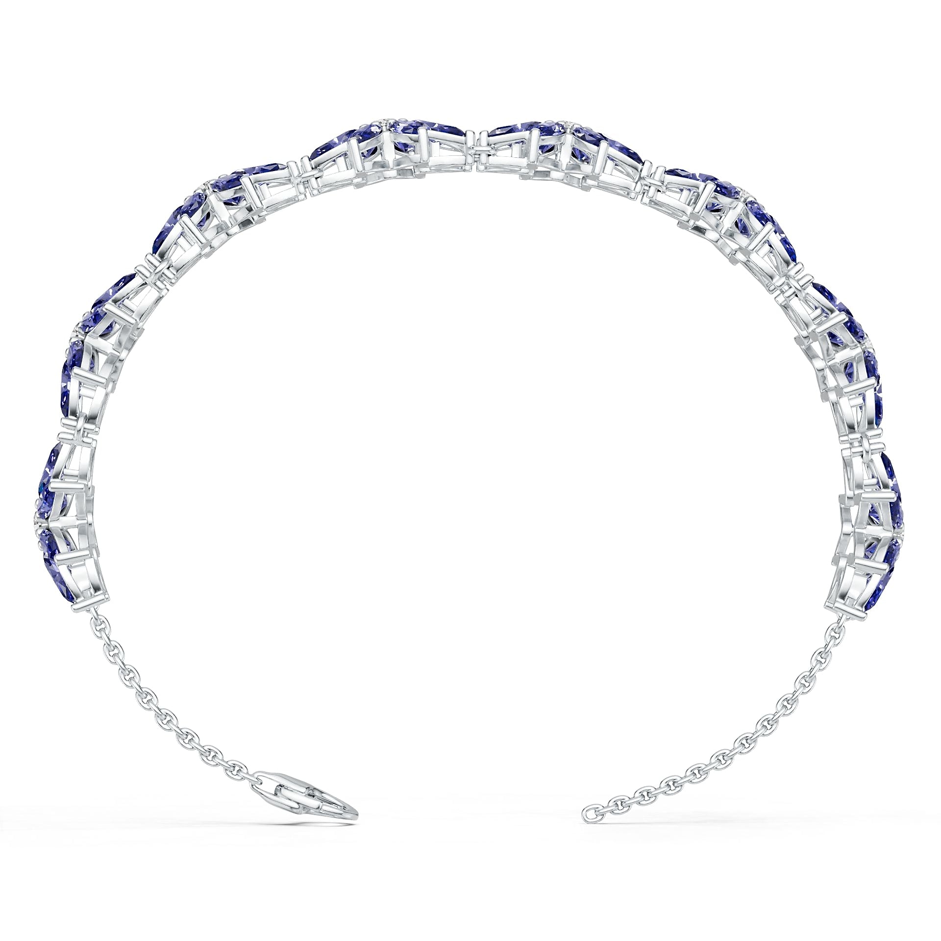 14K Gold Semi Mount Bracelet Setting Marquise Ma 6x3mm Diamond Accent Syz Jewelry