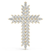 Platinum Semi Mount Pendant Setting Marquise Ma 4x2mm Syz Jewelry
