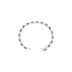 Sterling Silver Semi Mount Bracelet Setting Oval OV 9x7mm PJC21248B Syzjewelry