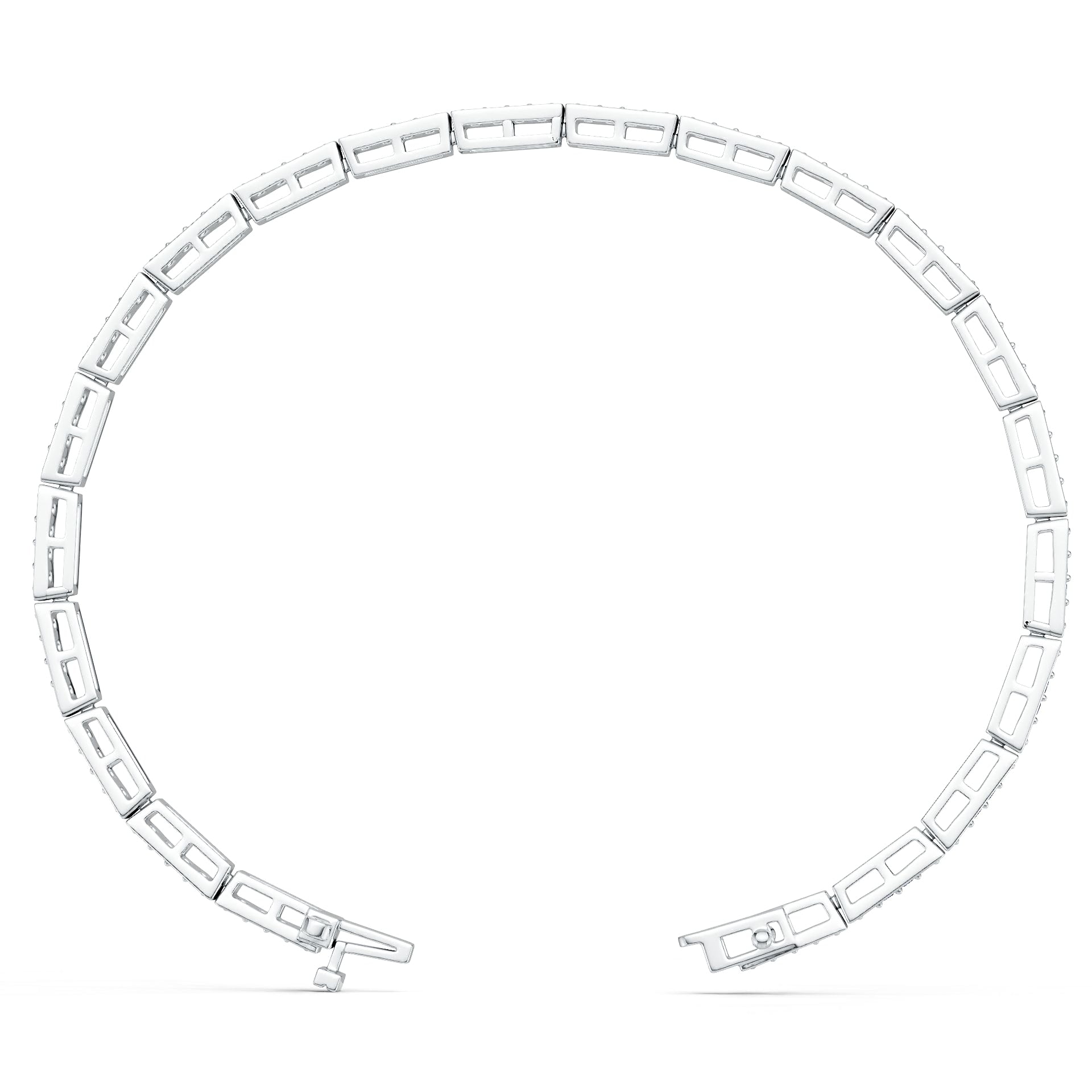 14K Gold Semi Mount Bracelet Setting Round Ro Syz Jewelry