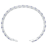14K Gold Semi Mount Bracelet Setting Round Ro 5x3mm Syz Jewelry
