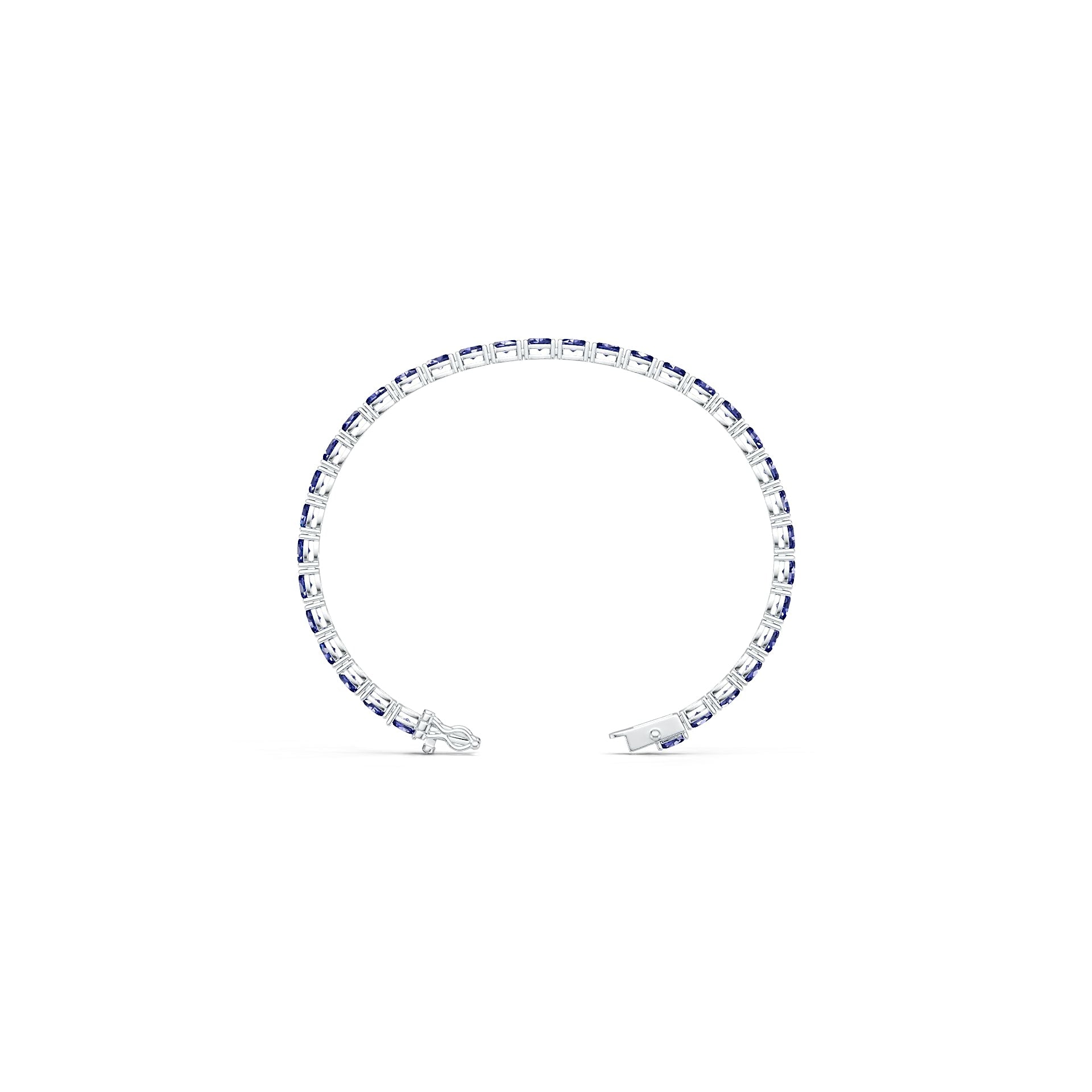 Sterling Silver Semi Mount Bracelet Setting Oval Ov Syzjewelry