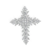 Sterling Silver Semi Mount Pendant Setting Pear PE 5X3mm DHJ