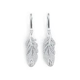 Sterling Silver Semi Mount Earrings Setting Pear PE 5X3mm DHJ