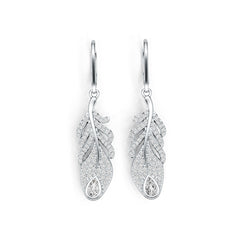 Sterling Silver Semi Mount Earrings Setting Pear PE 5X3mm DHJ