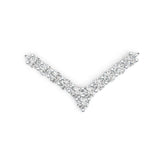 Platinum Semi Mount Pendant Setting Round RD 4x4mm DHJ
