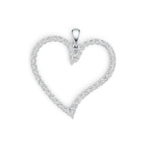 Sterling Silver Semi Mount Pendant Setting Round RD 2x2mm DHJ