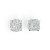 Sterling Silver Semi Mount Earrings Setting Round RD 1.8mm DHJ