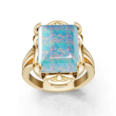 Platinum Semi Mount Ring Setting Round Ro 17x13mm Syz Jewelry
