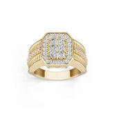 14K Gold Semi Mount Ring Setting Round Ro 6x6mm Syz Jewelry