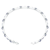 18K Gold Semi Mount Bracelet Setting Round Ro Syz Jewelry