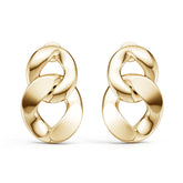 10K Gold Semi Mount Earrings Setting Round Ro 6x6mm Syz Jewelry