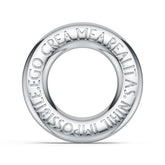 Sterling Silver Semi Mount Pendant Setting Round Ro 6x6mm DHJ