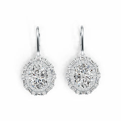 Sterling Silver Semi Mount Earrings Setting Syzjewelry