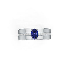Sterling Silver Semi Mount Ring Setting Oval OV 7x5mm Syzjewelry