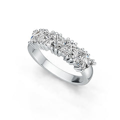 14K Gold Semi Mount Ring Setting Trillion TR 4X4mm DHJ