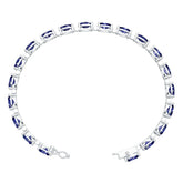 14K Gold Semi Mount Bracelet Setting Oval Ov 7x5mm Syz Jewelry