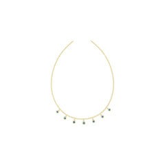10K 14K Gold or 18K Gold Semi Mount Necklace Setting Round Rd Diamond Accent Syzjewelry