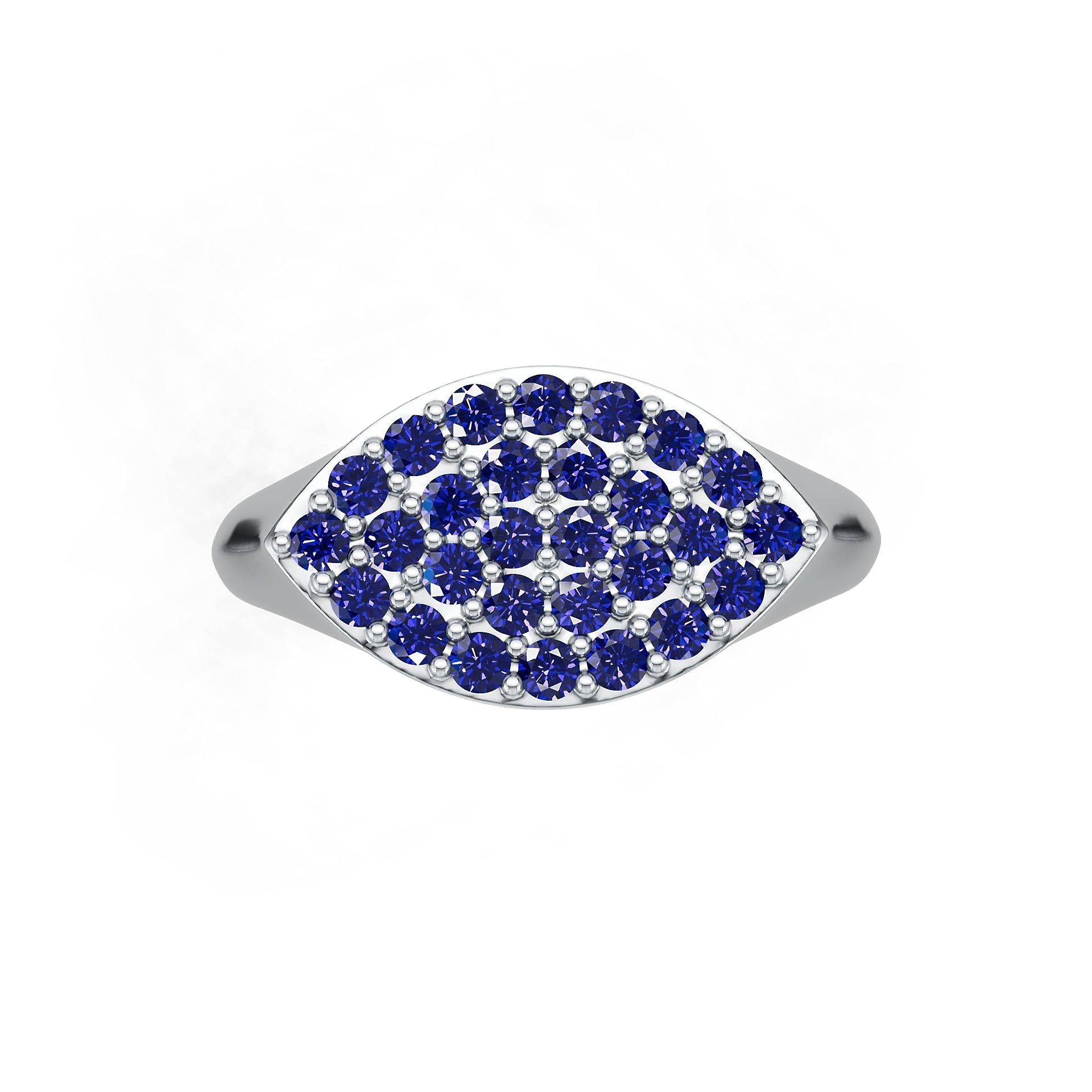 Sterling Silver Semi Mount Ring Setting Round Rd DHJ
