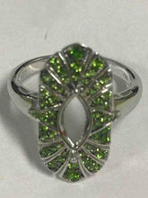 10K Gold Semi Mount Ring Setting Marquise MQ 10X5mm Moissanite Accent DHJ