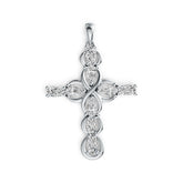 Sterling Silver Semi Mount Pendant Setting Oval OV 5x3mm PE 5x3mm DHJ