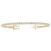 10K Gold Semi Mount Bracelet Setting Round Ro 2x2mm Syz Jewelry
