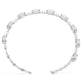 18K Gold Semi Mount Bracelet Setting Round Ro 8x6mm Syz Jewelry
