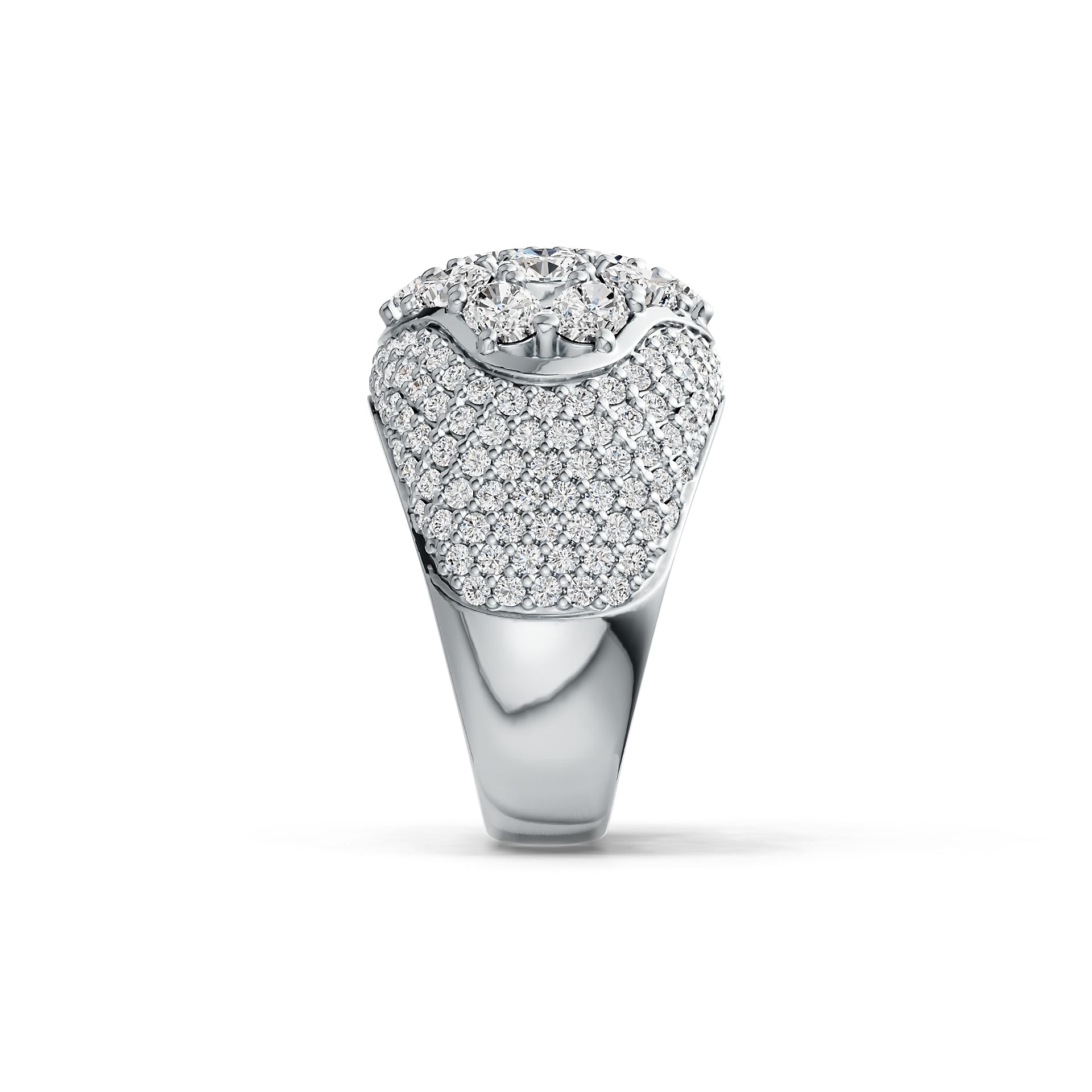 Sterling Silver Semi Mount Ring Setting Oval OV 4X3mm DHJ