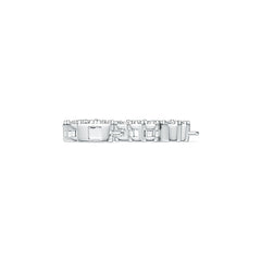 10K Gold Pendant Five Hearts Clover Theme with White Topaz or Moissanite Moissanite Accent DHJ