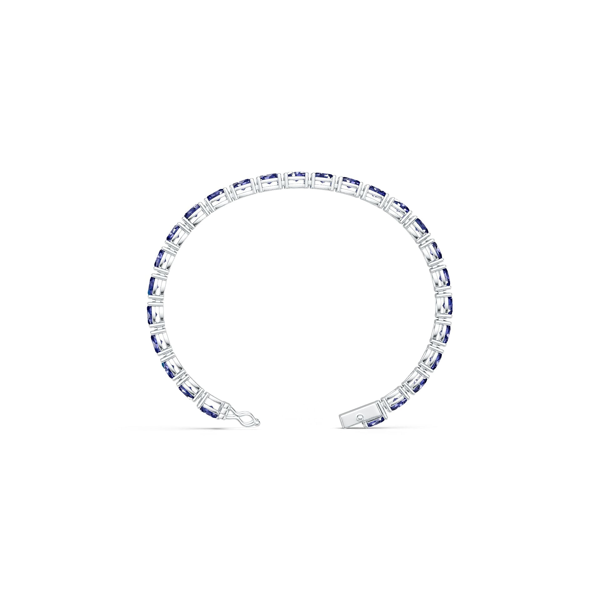 10K Gold Semi Mount Bracelet Setting Oval OV 6x4mm DHJ