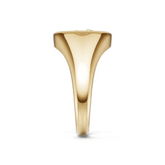 18K Gold Semi Mount Ring Setting Round Ro 4x4mm Diamond Accent Syz Jewelry