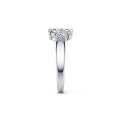 Sterling Silver Semi Mount Ring Setting Pear PE 6X4mm DHJ