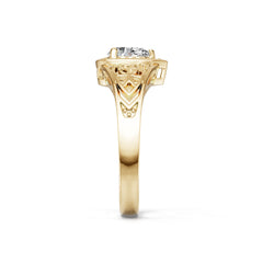 Sterling Silver Semi Mount Ring Setting Pear Pe 5x4mm Syz Jewelry