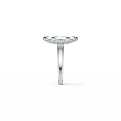 Sterling Silver Semi Mount Ring Setting Round RD 3x3mm DHJ