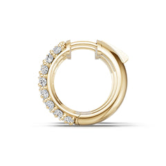 Platinum Semi Mount Earrings Setting Round Ro 2x2mm Diamond Accent Syz Jewelry