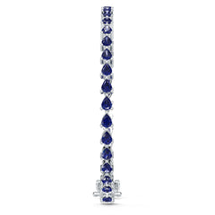 Platinum Semi Mount Bracelet Setting Pear Pe 4x3mm Syz Jewelry