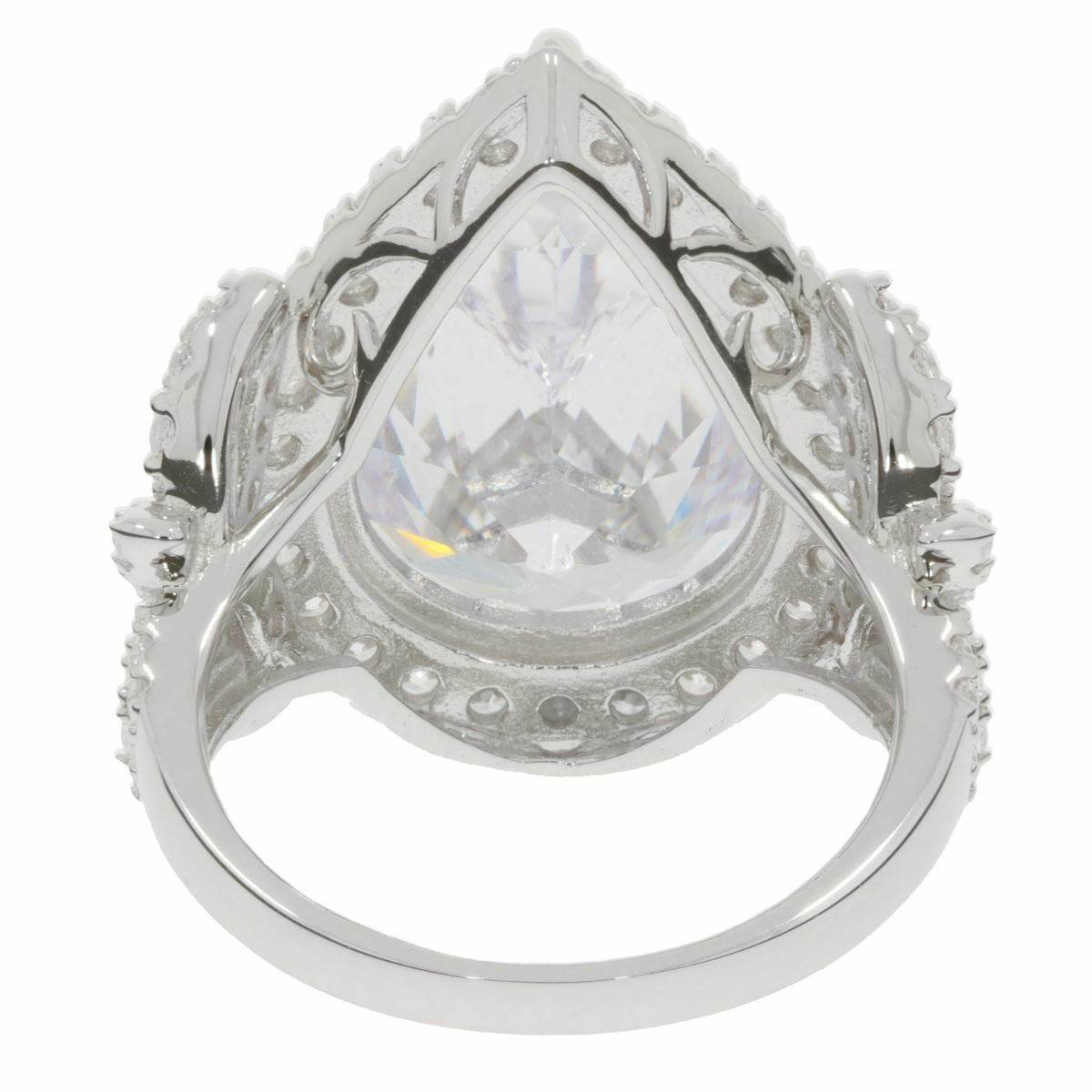 18K Gold Semi Mount Ring Setting PE 18X13mm Butterfly Knot Shank Soli Diamond Accent Syzjewelry
