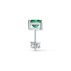 Sterling Silver Semi Mount Earrings Setting Princess SQ 5x5mm DHJ