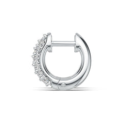 Sterling Silver Semi Mount Earrings Setting Round RD 2x2mm DHJ