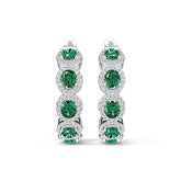 Sterling Silver Semi Mount Earrings Setting Oval OV 5X4mm DHJ