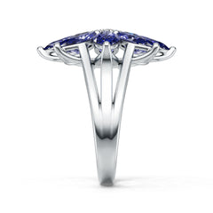 14K Gold Semi Mount Ring Setting Round Ro 4x4mm Syz Jewelry