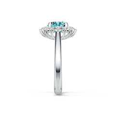 Sterling Silver Semi Mount Ring Setting Round RD 7X7mm Syzjewelry