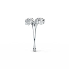 Sterling Silver Semi Mount Ring Setting Round RD 4x4mm DHJ